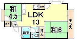 ドミール荻野 1階