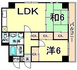 Y’sコート蘭びっく 6階