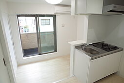 ワコーレヴィータ大開通 204 2階1DKのリビング/ダイニング