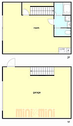 仮称)東灘高架下ガレージハウス 1階