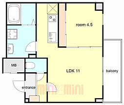 アリビラ六甲 1階/102