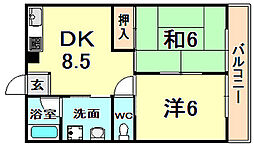 ヴィラ汐町 2階