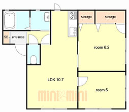 ファミール橘 1階