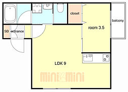 シャルム魚住 1階/102