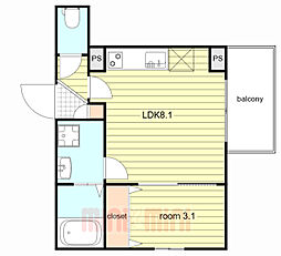ココングランジュール西宮小松東 3階/301