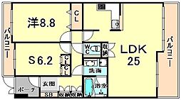 ナビールコート安井町 2階