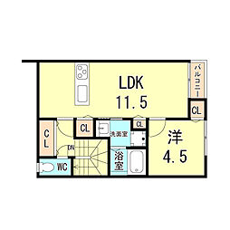 Kパラッツォパールブリッジ 2階