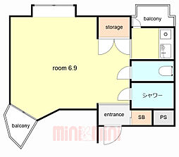 キューブ甲風園 3階
