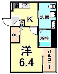 フルール 2階/201