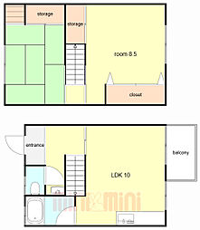 杭瀬団地14号棟 2階/205