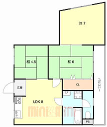 大野マンション 4階