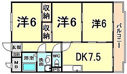 メゾンデール富松 3階