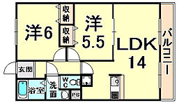 セビーヌ武庫之荘参番館 5階