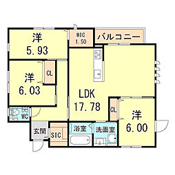 ナチュレラ豊中 2階/201