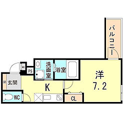 阪急神戸本線 園田駅 徒歩7分 2階/-