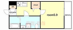 ノア千舟 2階/203