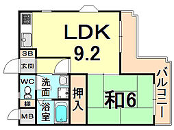 インペリアル塚口 2階
