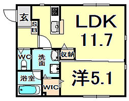 ベレッツァ南塚口 2階