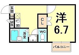 プレジール桂 1階