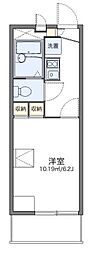レオパレスサカベ2 1Kの間取図画像