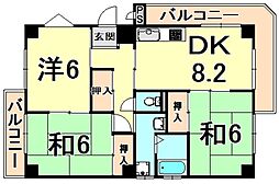 アーベイン塚口 2階