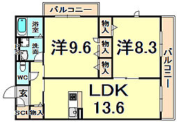 イデアーレ伊丹 3階/301