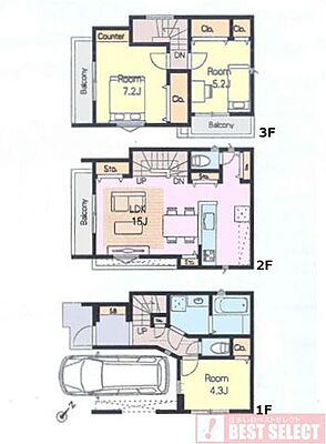 間取り 川口市新井町　中古戸建