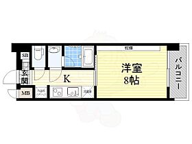 La Douceur天王寺  ｜ 大阪府大阪市東住吉区桑津２丁目8番5号（賃貸マンション1K・4階・23.78㎡） その2