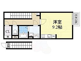 ワラビー  ｜ 大阪府大阪市東住吉区駒川４丁目11番8号（賃貸アパート1R・2階・31.85㎡） その2