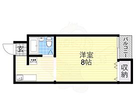 パルコ山坂  ｜ 大阪府大阪市東住吉区山坂１丁目（賃貸マンション1DK・2階・27.00㎡） その2