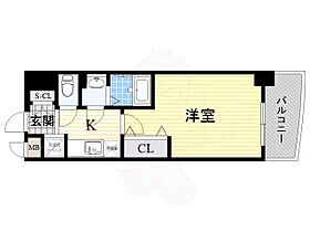 Luxe今里2  ｜ 大阪府大阪市生野区新今里２丁目7番9号（賃貸マンション1K・13階・24.07㎡） その2