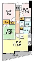 大阪府大阪市阿倍野区阿倍野筋２丁目4番37号（賃貸マンション3LDK・4階・60.38㎡） その2