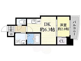 大阪府大阪市天王寺区上汐５丁目4番8号（賃貸マンション1DK・15階・26.64㎡） その2