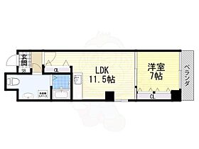 Oblio porta UEMATIDAI  ｜ 大阪府大阪市天王寺区上汐３丁目5番18号（賃貸マンション1LDK・7階・40.45㎡） その2