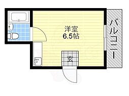 ハイツ・エムーユ ワンルームの間取図画像