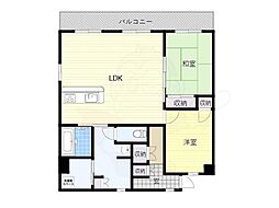 Next21 2LDKの間取図画像