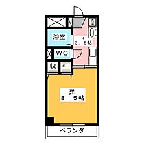 セゾン・キヨシ中坪  ｜ 愛知県名古屋市天白区中坪町（賃貸マンション1K・1階・25.66㎡） その2