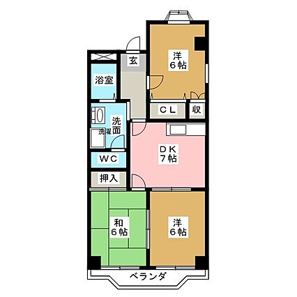 コンフォート森山_間取り_0