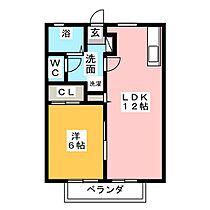 エルアスカルI  ｜ 愛知県名古屋市緑区神沢３丁目（賃貸アパート1LDK・1階・40.92㎡） その2