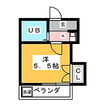 パレス一つ山  ｜ 愛知県名古屋市天白区一つ山５丁目（賃貸アパート1K・2階・14.35㎡） その2