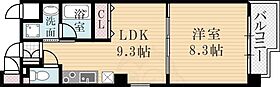 イサダビル 502 ｜ 兵庫県西宮市西福町2番23号（賃貸マンション1LDK・5階・41.53㎡） その2