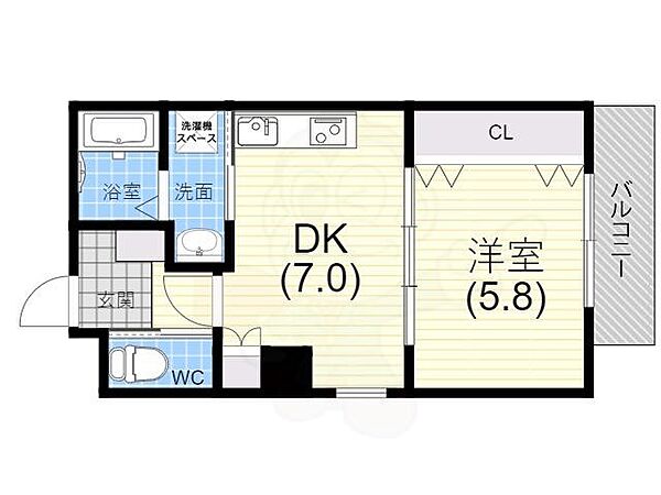 MAIN　STAGE　甲子園口 ｜兵庫県西宮市甲子園口２丁目(賃貸マンション1DK・3階・33.03㎡)の写真 その2