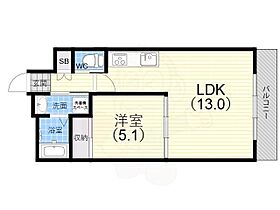 プレジオ西宮今津  ｜ 兵庫県西宮市今津水波町（賃貸マンション1LDK・6階・40.72㎡） その2