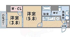 Ｓ-ＦＯＲＴ西宮  ｜ 兵庫県西宮市戸田町5番31号（賃貸マンション1K・5階・31.41㎡） その2