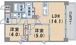 ブランシエスタ西宮 8階