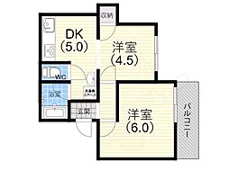 シャトー北野 5階