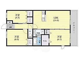 レジェンダリー甲子園浦風町 2階