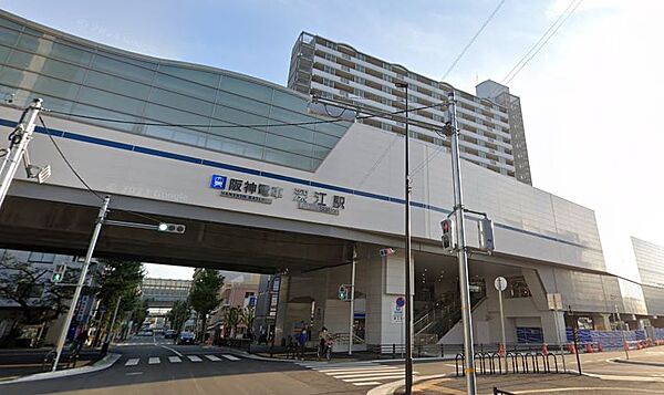 画像16:阪神本線深江駅（1458m）
