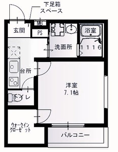 フジパレス王子公園I番館 103｜兵庫県神戸市灘区天城通３丁目(賃貸アパート1K・1階・28.00㎡)の写真 その2