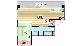 サンエービル  ｜ 兵庫県神戸市兵庫区門口町（賃貸マンション1LDK・5階・40.00㎡） その2